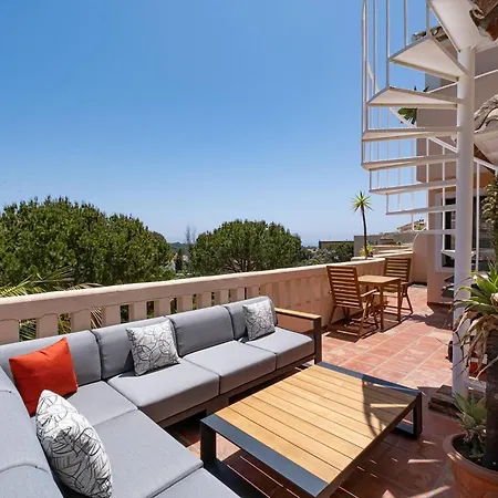 شقة Santa Maria Elviria Golf Penthouse With Large Private Terrace And Sea Views -029