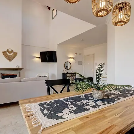 Santa Maria Elviria Golf Penthouse With Large Private Terrace And Sea Views -029 דירה